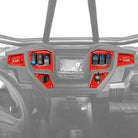 Red | RZR Dash Switch Panel Kit 6 Hole 1st Gen GPS