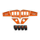 Orange | RZR Dash Switch Panel Kit 6 Hole 1st Gen GPS