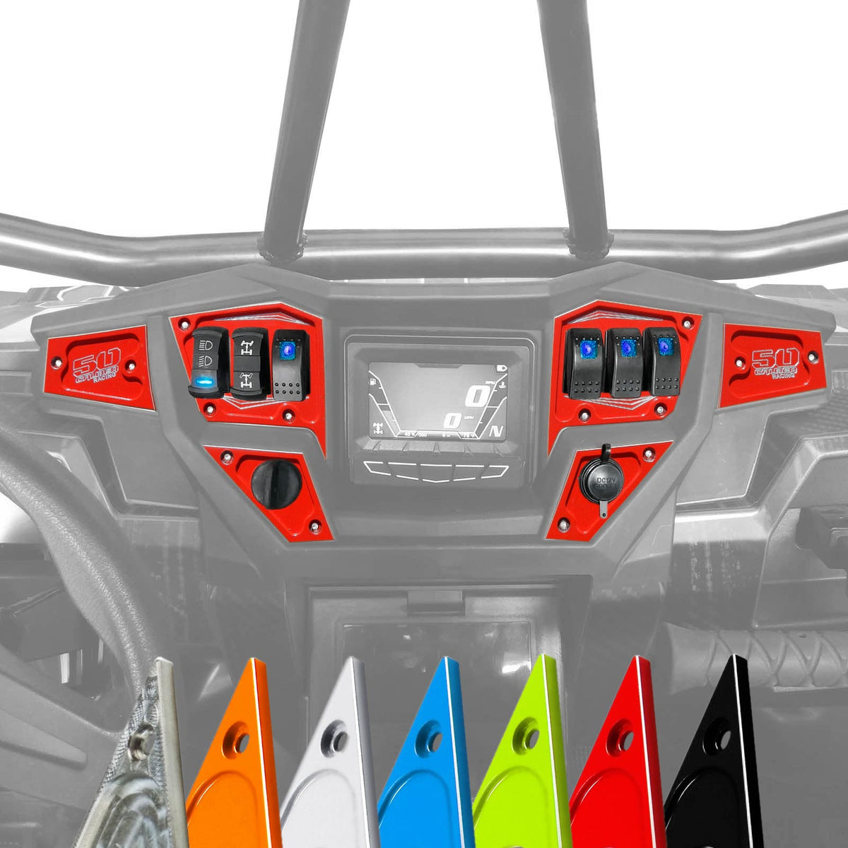 RZR Dash Switch Panel Kit 6 Hole 1st Gen GPS | Cover Image