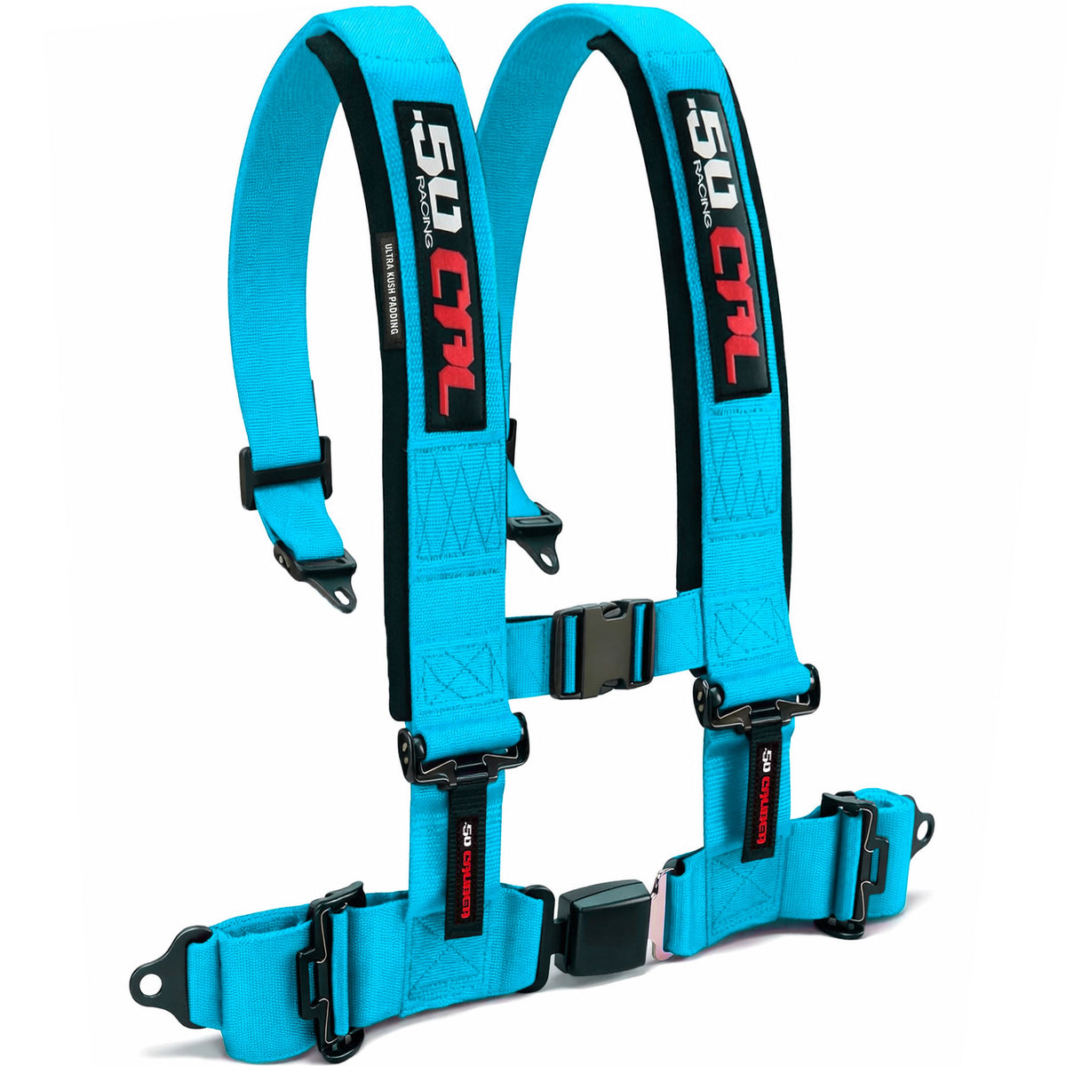 Electric Blue | RZR Bump Seat with 4-Point Harness - XP1000 / XP Turbo / Turbo S