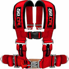Rage Red | Rear Bump Seat with Harness for Kawasaki Teryx4 4 Seater