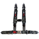 Carbon Camo | Rear Bump Seat with Harness for Kawasaki Teryx4 4 Seater