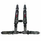 Carbon Camo | Rear Bump Seat with Harness for RZR PRO 4 XP / PRO 4 R / TURBO R 4