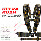 Sarape Tequila Gold | 50 Cal 5-Point UTV Harness Elite Camlock