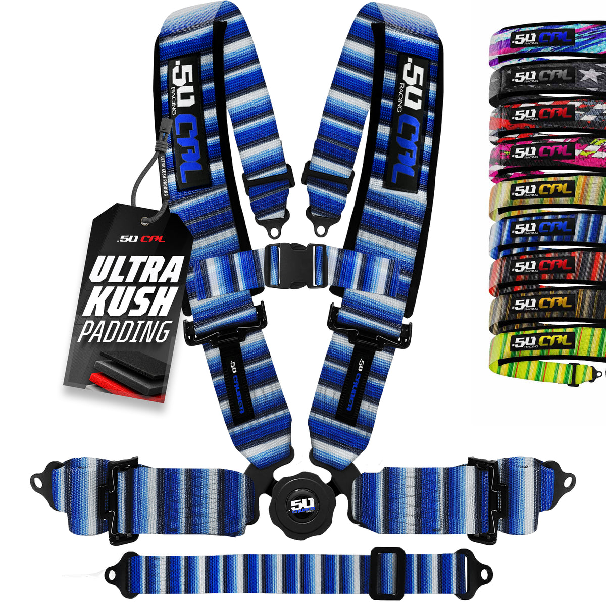 Sarape Furia Azul | 50 Cal 5-Point UTV Harness Elite Camlock