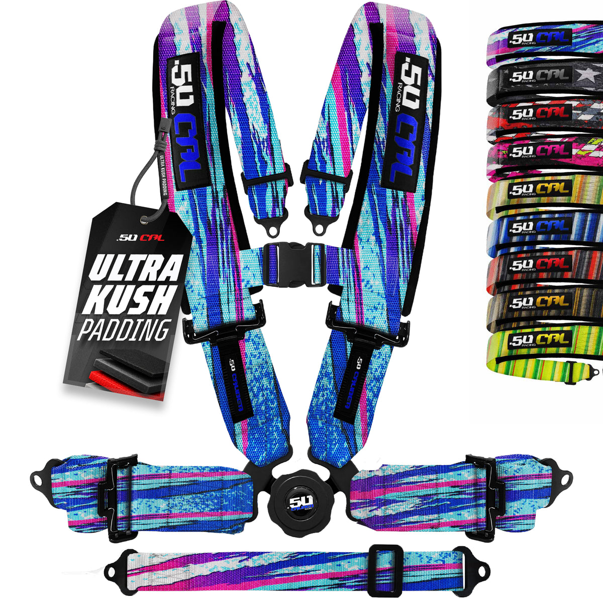 Miami Nights | 50 Cal 5-Point UTV Harness Elite Camlock