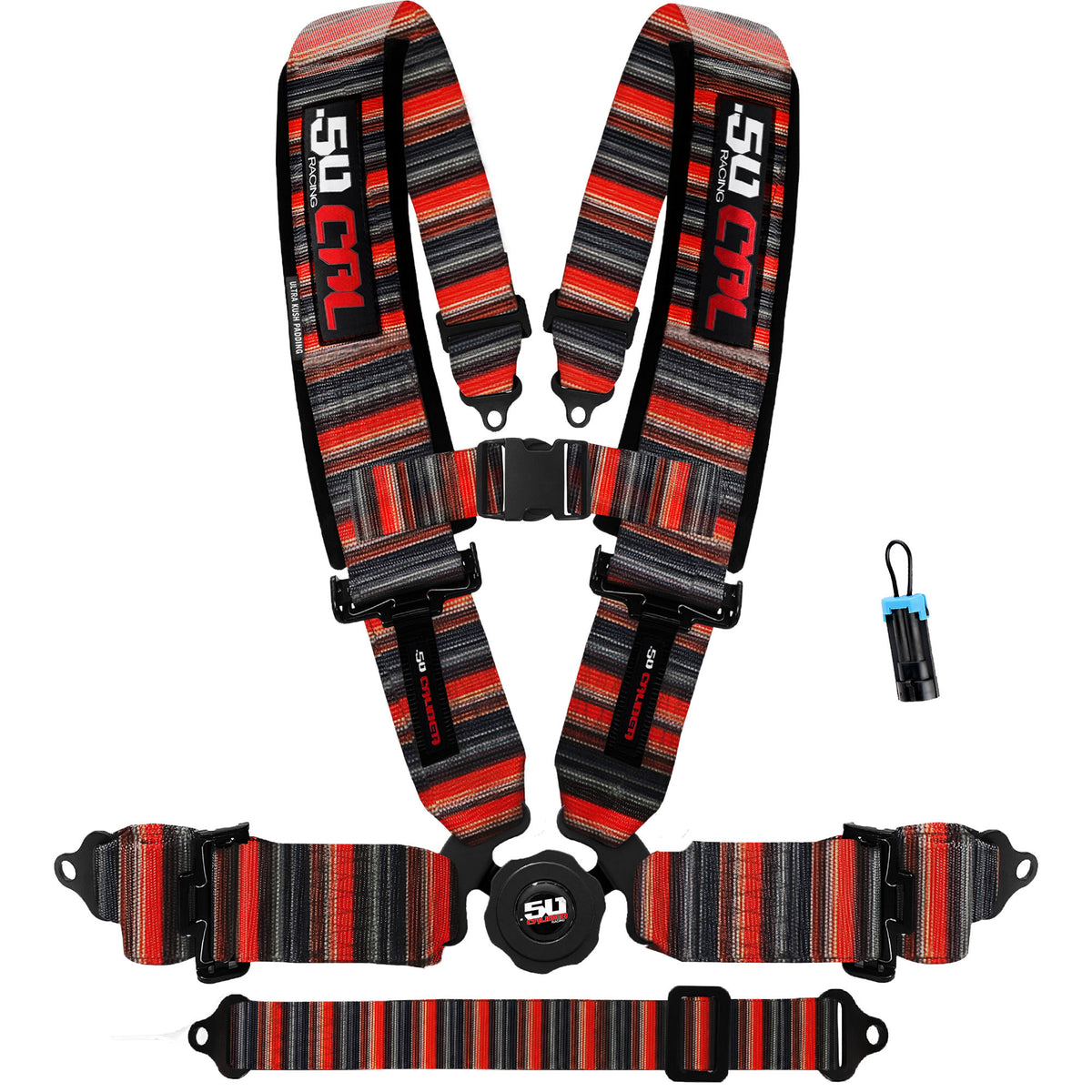 Sarape Rojo Bandito | 50 Cal 5-Point UTV Harness Elite Camlock