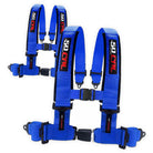 Nitro Blue | 4 Point UTV Harness 2 Pack with Push-Button Buckle
