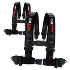Stealth Black | 4 Point UTV Harness 2 Pack with Push-Button Buckle | Cover Image