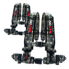 Carbon Camo | 4 Point UTV Harness 2 Pack with Push-Button Buckle