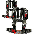 Carbon Camo | 4 Point UTV Harness 2 Pack with Latch Link Buckle
