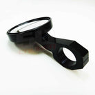 5" Bolt on CNC Mirrors for 1.75 inch tubing | 50 Caliber Racing 5" CNC Billet Aluminum mirrors for 1.75" round tubing