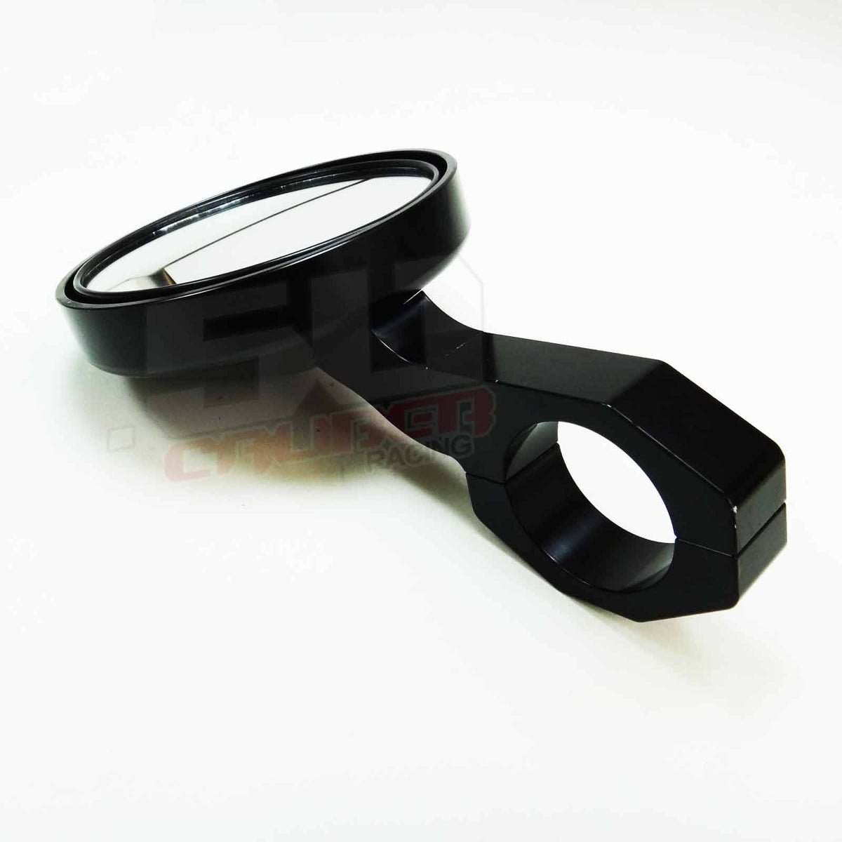 5" Bolt on CNC Mirrors for 1.75 inch tubing | 50 Caliber Racing 5" CNC Billet Aluminum mirrors for 1.75" round tubing