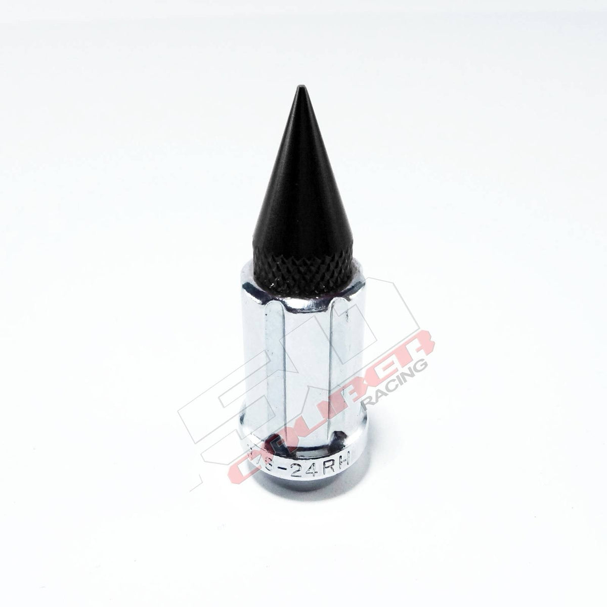 12x1.25 Spline Spike Lug Nuts - Teryx YXZ1000R | Tapered Splined Lug Nuts Chrome with Removable Spike  - 12 x 1.25mm Thread Pitch