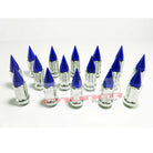12x1.25 Spline Spike Lug Nuts - Teryx YXZ1000R | Tapered Splined Lug Nuts Chrome with Removable Spike  - 12 x 1.25mm Thread Pitch
