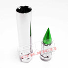 12x1.25 Spline Spike Lug Nuts - Teryx YXZ1000R | Tapered Splined Lug Nuts Chrome with Removable Spike  - 12 x 1.25mm Thread Pitch