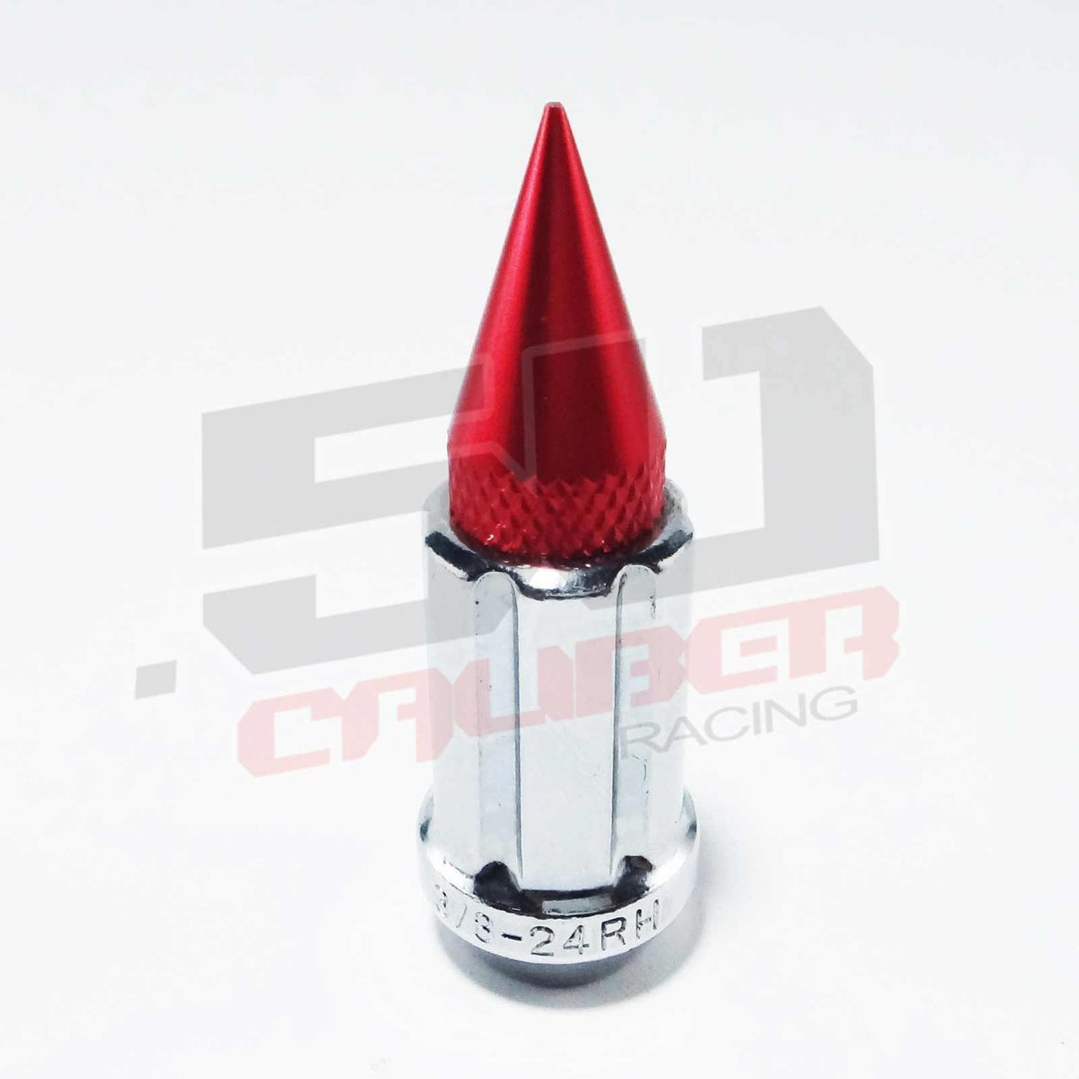 12x1.25 Spline Spike Lug Nuts - Teryx YXZ1000R | Tapered Splined Lug Nuts Chrome with Removable Spike  - 12 x 1.25mm Thread Pitch