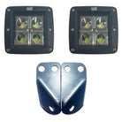 | 50 Caliber Racing A-Pillar Pod Light Mount Brackets for Yamaha YXZ1000R