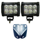 | 50 Caliber Racing A-Pillar Pod Light Mount Brackets for Yamaha YXZ1000R