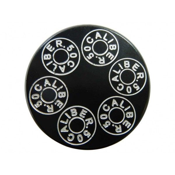 Black | CNC Machined 50 Caliber Racing Six Shooter Gas Cap - Arctic Cat / Textron Wildcat