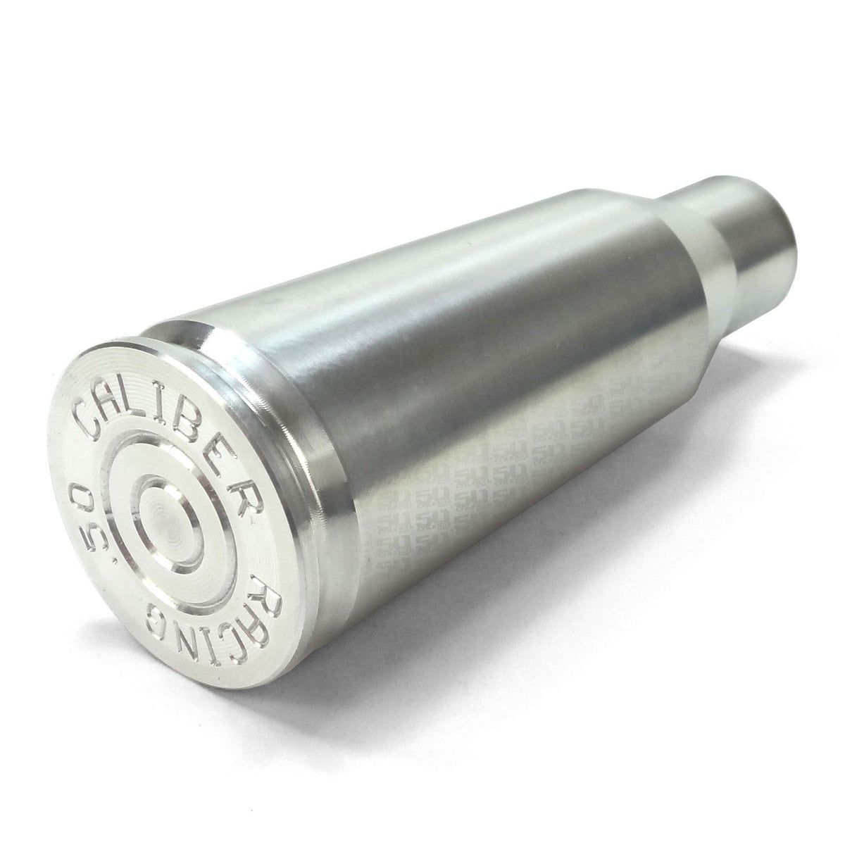 Raw Silver | 50 Caliber Racing CNC Bullet Shifter Knob for Arctic Cat / Textron Wildcat Raw Silver	