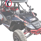 LED Light Bar Brackets for 40" Curved - Arctic Cat Textron Wildcat | 40" Curved LED Light Bar with A-Pillar Brackets - Arctic Cat Textron Wildcat
