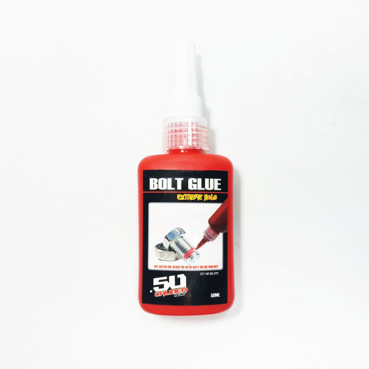 50 Caliber Racing 271 Red Bolt Glue Thread Locker 50ml | 50cal bolt glue 50ml/thread locker | Cover Image