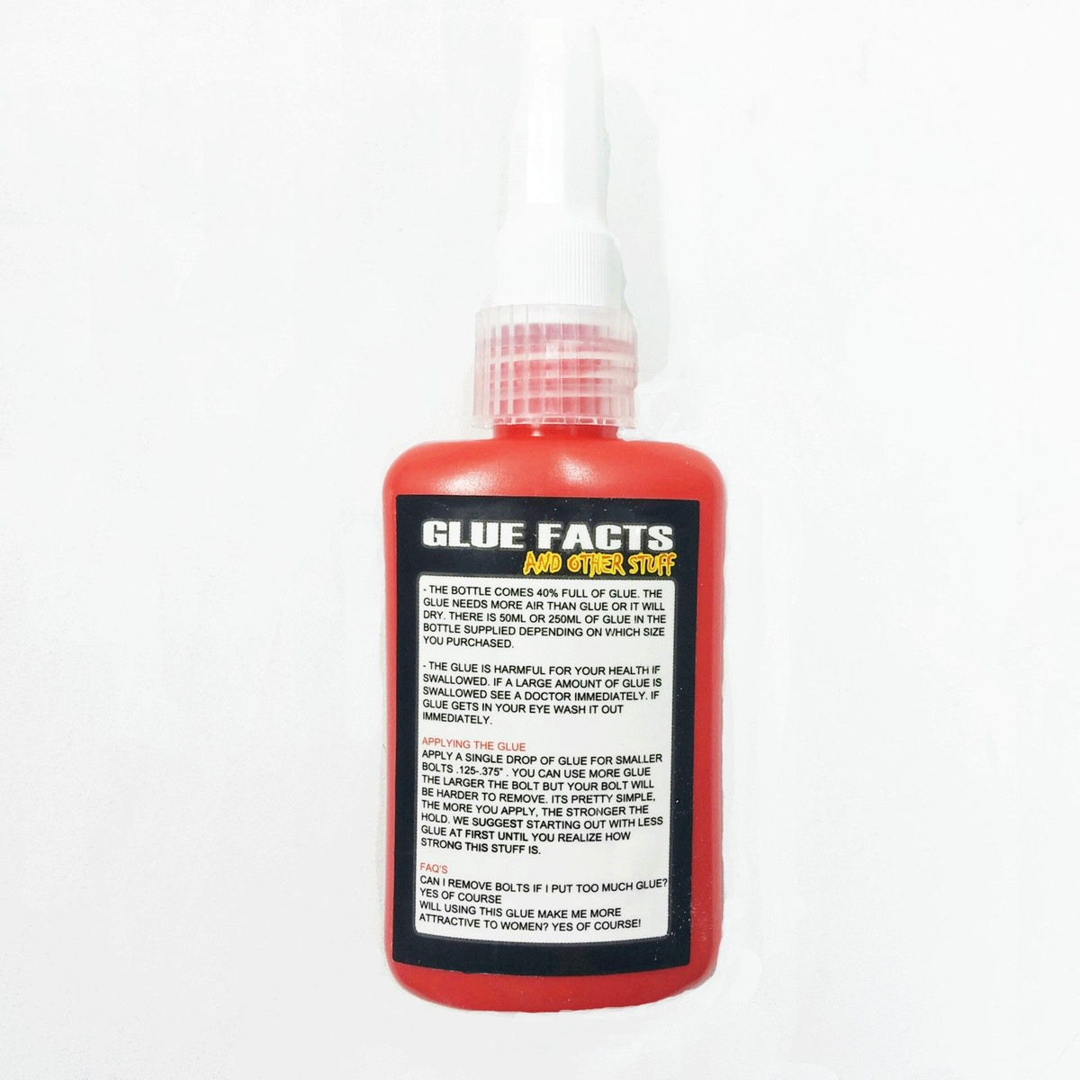 50 Caliber Racing 271 Red Bolt Glue Thread Locker 50ml | 50cal bolt glue 50ml/thread locker