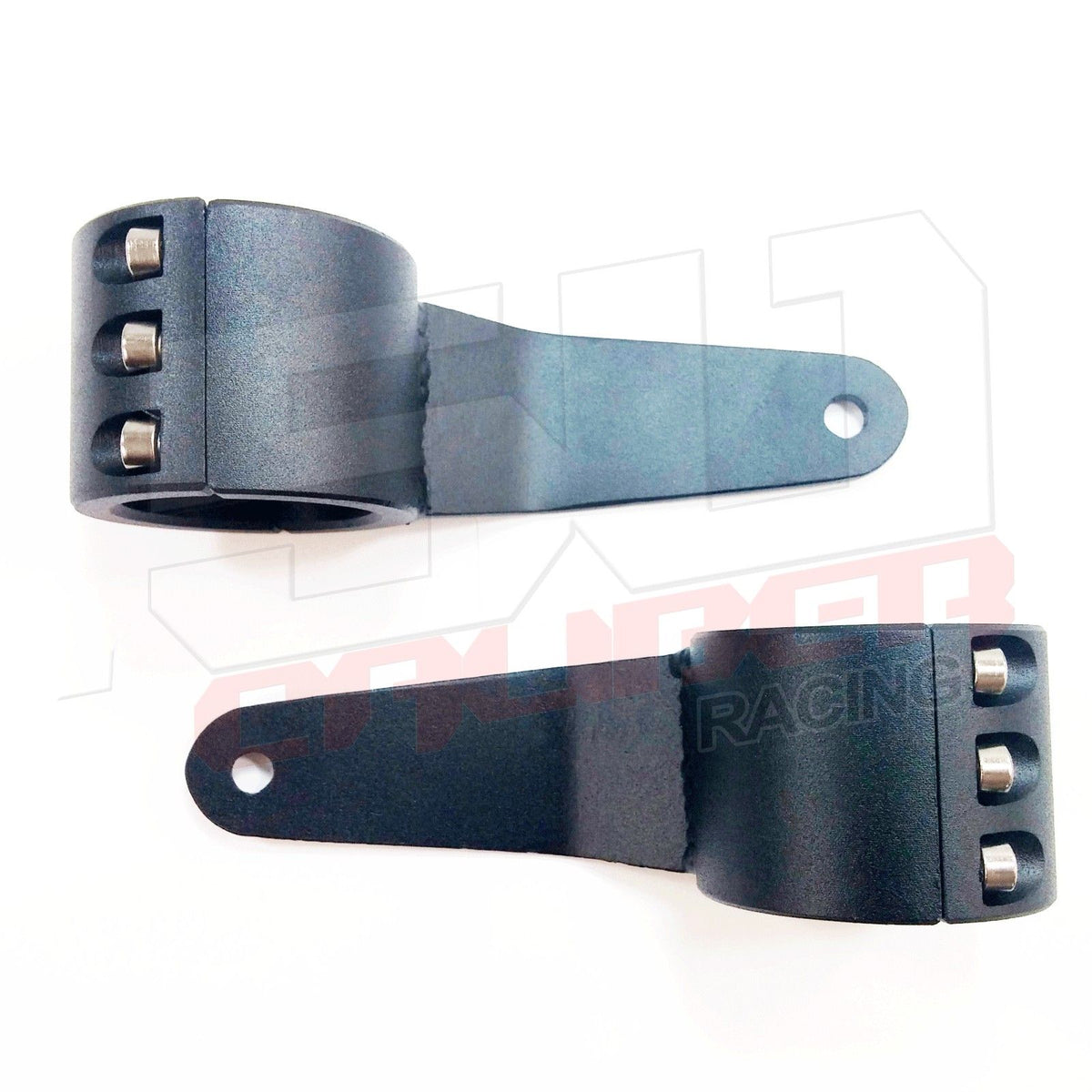 A-Pillar LED Light Bar Mount Brackets - Maverick / Commander 2010 -2013 | 50 Caliber Racing A Pillar Mounting Brackets for 50" Curved LED Light Bar - Fits 2 & 4 Seat 2010-2013 Can Am Maverick / Commande