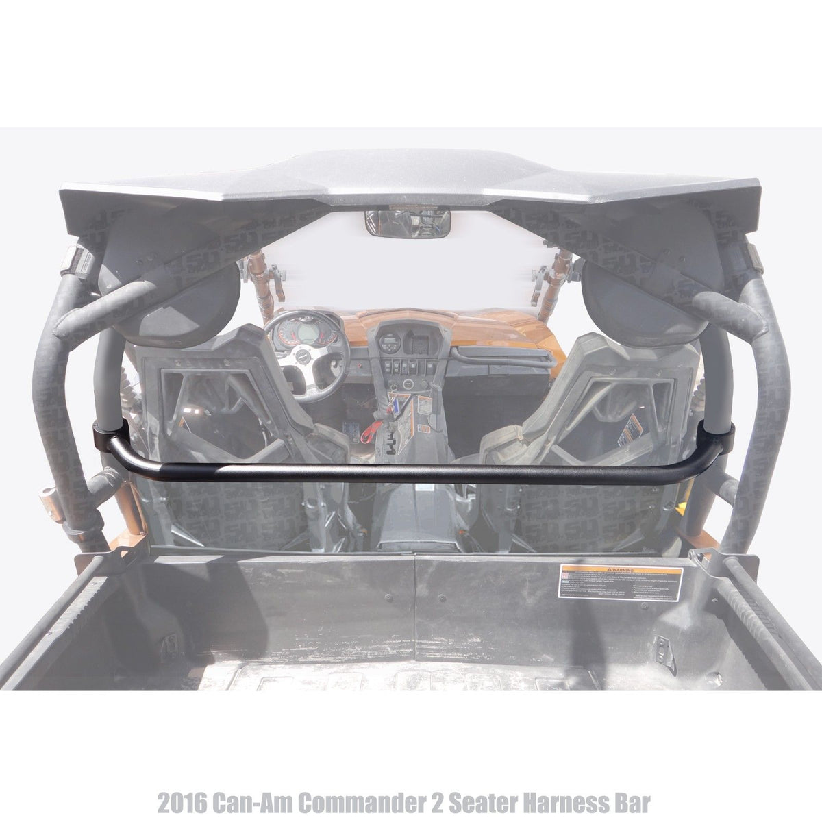 Harness Bar for Can-Am Commander 2-Seater | 50 Caliber Racing Roll Cage Harness Bar for Can-Am Commander 2 Seat UTV