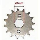 420 Chain Front Sprocket 14T 20mm Pit Bike | Sprocket 420 14 tooth 20mm