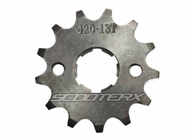 420 Chain Front Sprocket 13T 20mm Pit Bike | Sprocket 420 13 Tooth 20mm