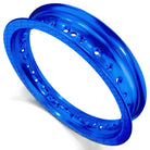 Blue | 50 Caliber Racing Pit Bike 12 inch Rims - 32 Hole available in BLACK, GOLD, RED or BLUE Anodized.
