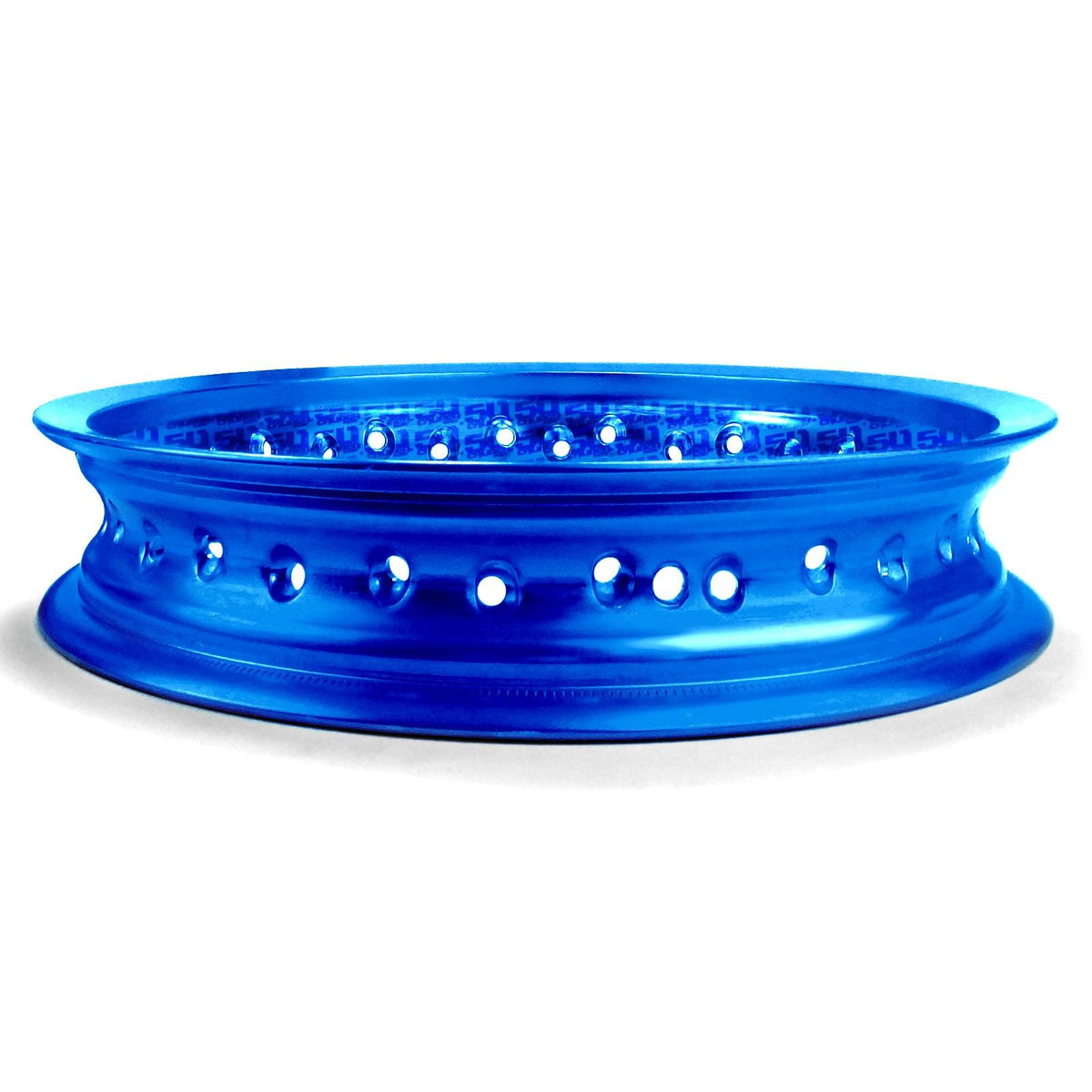 Blue | 50 Caliber Racing Pit Bike 12 inch Rims - 32 Hole available in BLACK, GOLD, RED or BLUE Anodized.
