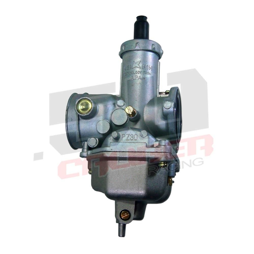 30mm Carburetor PZ30 for 200 -300cc ATVs & Dirt Bikes | 50 Caliber Racing PZ30 30mm Carburetor for 200cc to 300cc Pit Bikes