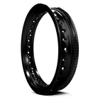Black | 50 Caliber Racing Pit Bike 10 inch Rims - 28 Hole available in BLACK, GOLD, RED or BLUE Anodized