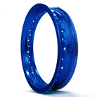 Blue | 50 Caliber Racing Pit Bike 10 inch Rims - 28 Hole available in BLACK, GOLD, RED or BLUE Anodized