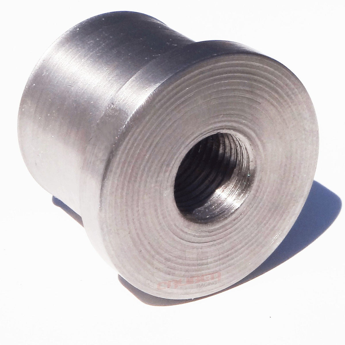 1/2" Weld Bung Tube Adapter For 1 1/4" OD - Flanged | 1/2" Weld Bung Flanged Tube Adapter For 1 1/4" OD Round .095 Wall - Chromoly, Flanged