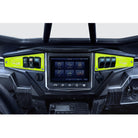 Lime Squeeze | Polaris Ride Command 6 Switch Dash Panel Lime Squeeze 2 Piece Combo with 4 Free Waterproof Carling Illuminated 12V Switches