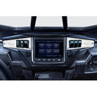 White | Polaris Ride Command 6 Switch Dash Panel White Lightning 2 Piece Combo with 4 Free Waterproof Carling Illuminated 12V Switches