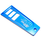 Voodoo Blue | Polaris Ride Command 6 Switch Dash Panel Voodoo Blue 2 Piece Kit