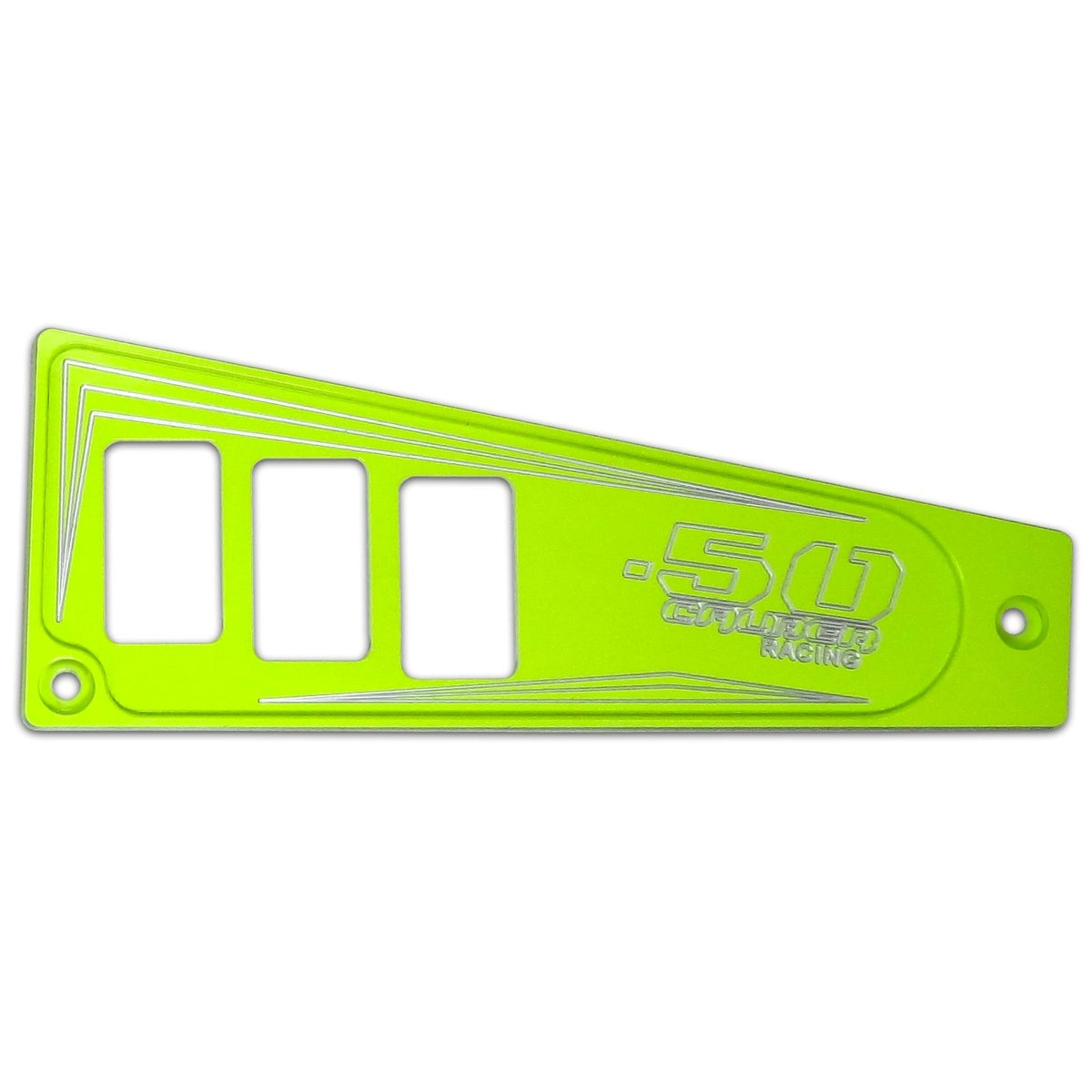 Lime Squeeze | Polaris Ride Command 6 Switch Dash Panel Lime Squeeze 2 Piece Kit