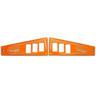 Orange | Polaris Ride Command 6 Switch Dash Panel Orange Madness 2 Piece Kit