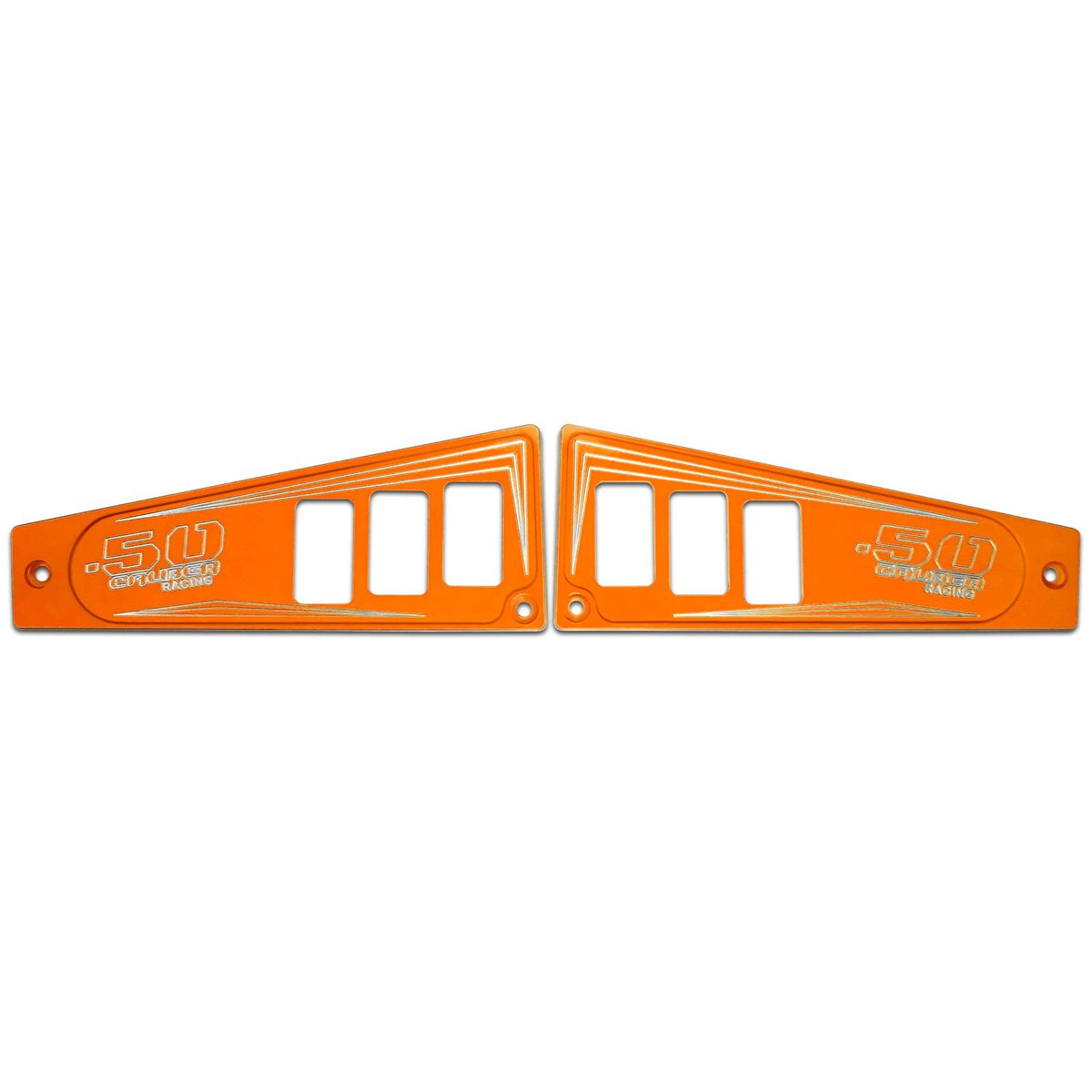 Orange | Polaris Ride Command 6 Switch Dash Panel Orange Madness 2 Piece Kit