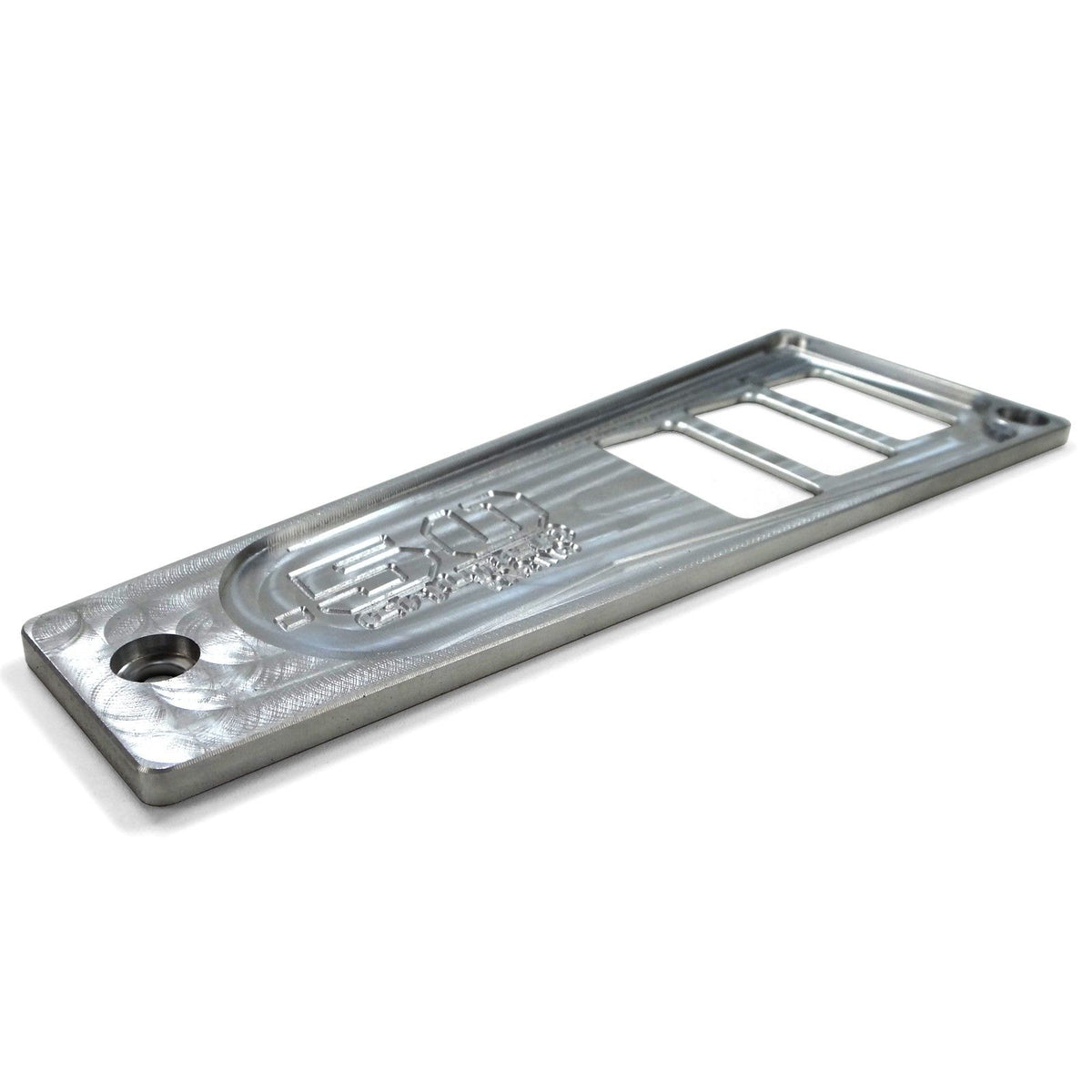 Raw Silver | Polaris Ride Command 6 Switch Dash Panel Raw Silver 2 Piece Kit
