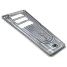 Raw Silver | Polaris Ride Command 6 Switch Dash Panel Raw Silver 2 Piece Kit