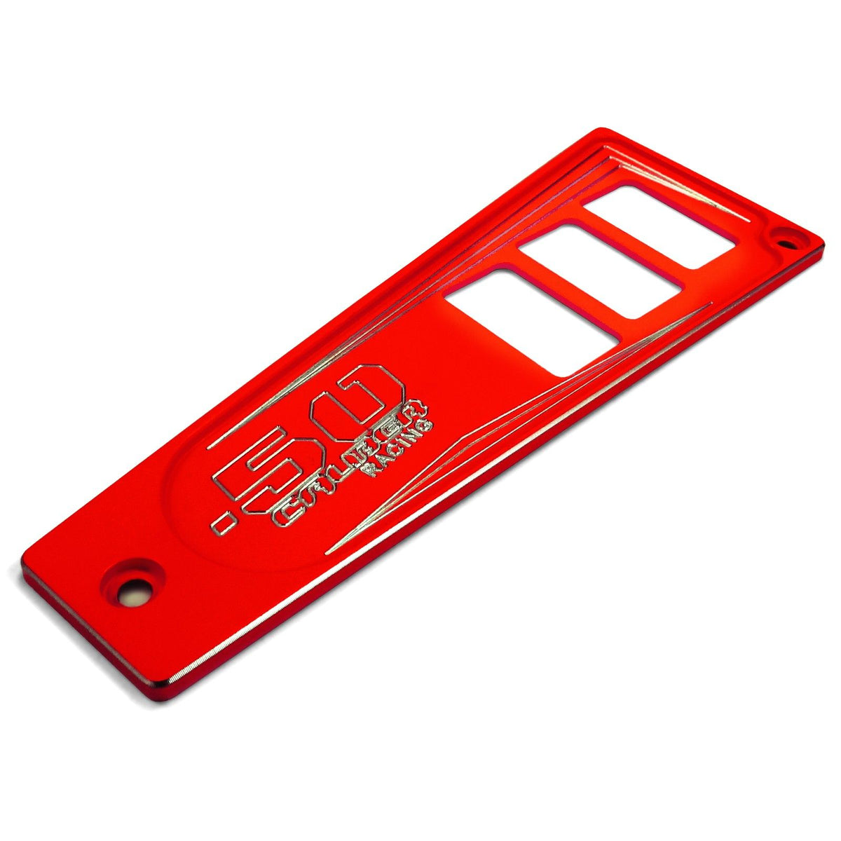Red | Polaris Ride Command 6 Switch Dash Panel Red 2 Piece Kit