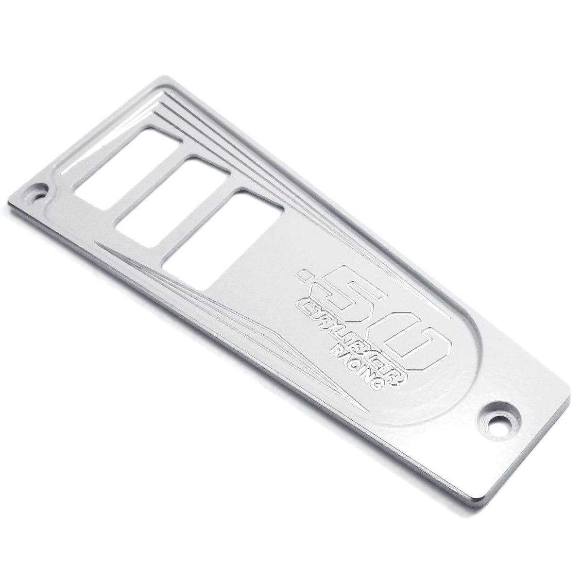 White | Polaris Ride Command 6 Switch Dash Panel White Lightning 2 Piece Kit