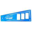 Voodoo Blue | Polaris Ride Command 6 Switch Dash Panel Voodoo Blue 3 Piece Kit