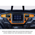 Orange | Polaris Ride Command 6 Switch Dash Panel Orange Madness 3 Piece Kit